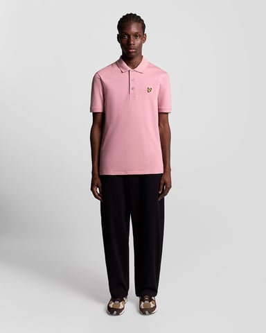Lyle & Scott Cotton Polo Shirt - Pink