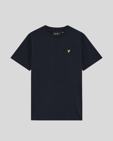 Lyle & Scott T-shirt i bomull för pojkar - Marinblå