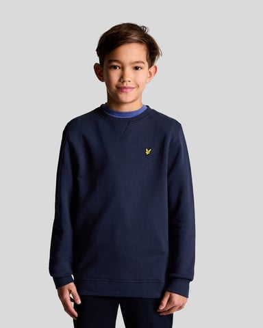 Lyle & Scott Boys' Classic Crew Neck Sweatshirt - Navy