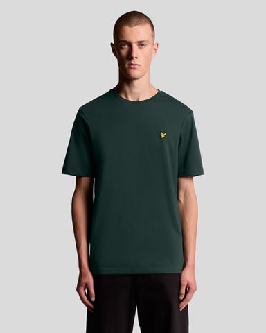 Lyle & Scott Cotton Crew Neck T-Shirt - Green