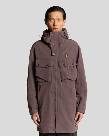 Lyle & Scott Waterafstotende Guard Parka - Bruin