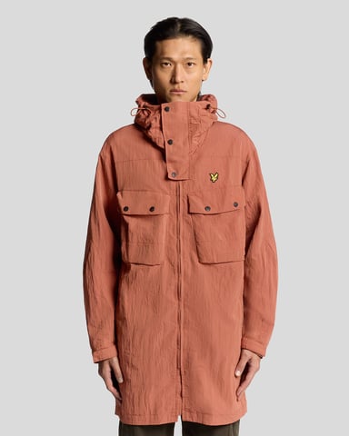 Lyle & Scott Vattentålig Guard Parka - Röd