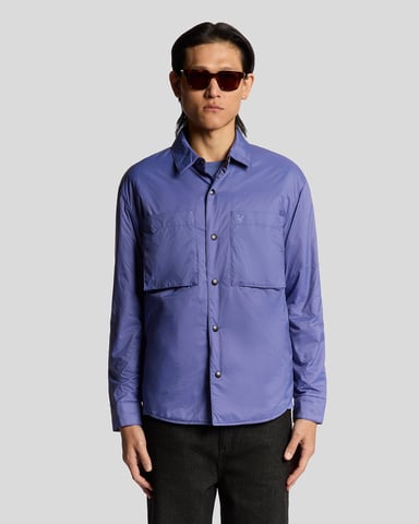Lyle & Scott Vattenavvisande Isolerad Överjacka - Blå