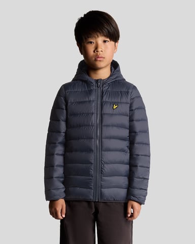 Lyle & Scott Lätt Vadderad Jacka Pojkar - Marinblå
