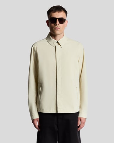 Lyle & Scott Water Resistant Nylon Overshirt - Grey