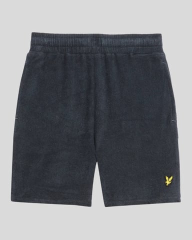 Lyle & Scott Pojkars Handdukshorts - Marinblå