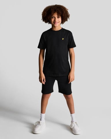 Lyle & Scott Jongens Sweat Shorts - Zwart