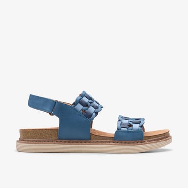Arwell Glide Blauwe Combi Sandalen