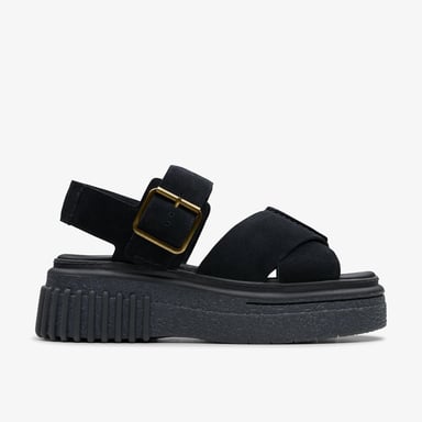 Evamar Wish Black Sde Sandals