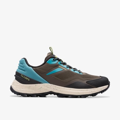 Stanway Kanten Marine Blauw Combinatie Sneakers