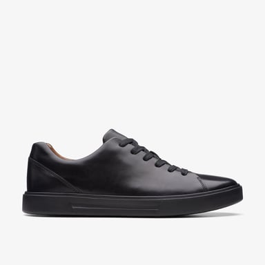 Un Costa Kanten Zwarte Sneakers