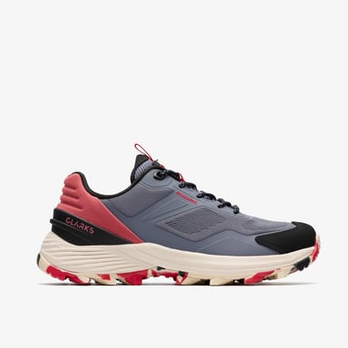 Laila Trail Blauwe Combi Sneakers