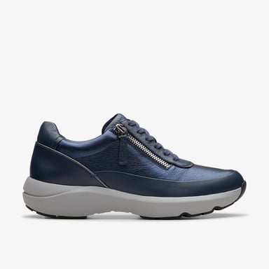Tivoli Zip Marine Combinatie Sneakers