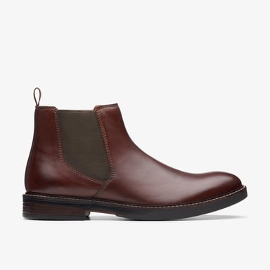 Paulson Up Mahogany Leather Boots