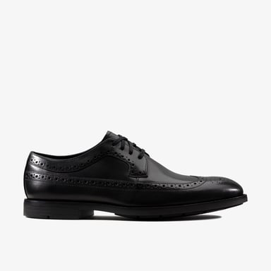 Ronnie Limit Black Leather Shoes