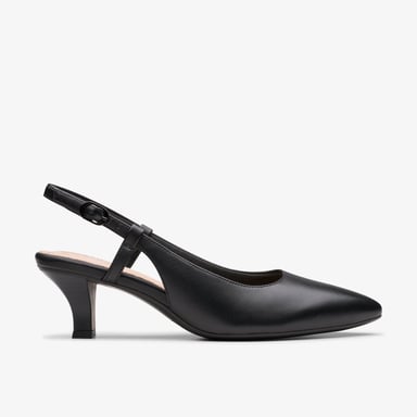 Kepley Lane Zwarte Leren Schoenen