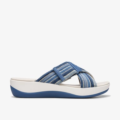 Arla Wave Blue Combi Sandals