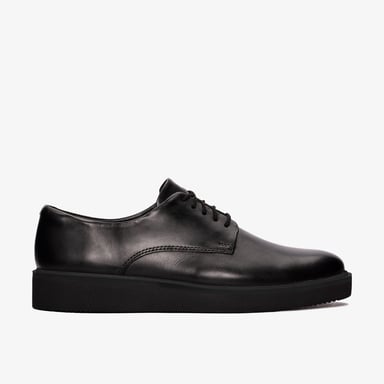 Glickly Derby 2 Zwarte Leren Schoenen