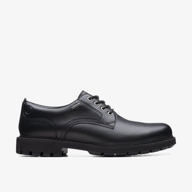 BatcombeTieGTX Black Leather Shoes