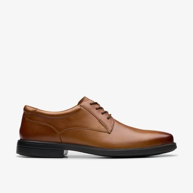 Wendell LaceII Tan Leather Shoes