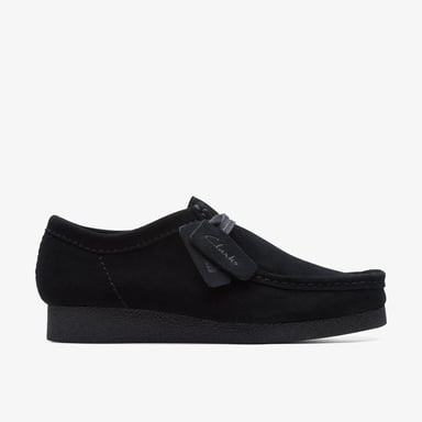 WallabeeEVO Black Sde Shoes