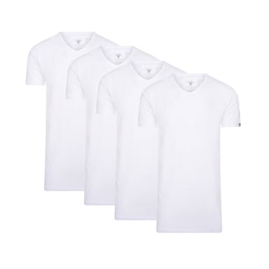 Cappuccino Italia Tee SS 4-Pack T-shirts White