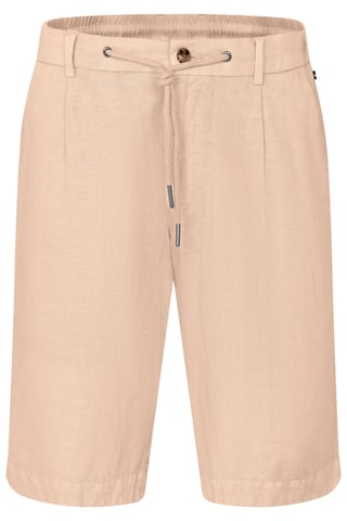 Bugatti Herren Bermuda aus Leinen-Baumwollmix