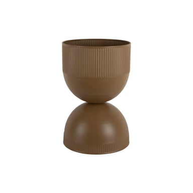 Present Time bloempot tonar medium mocha brown