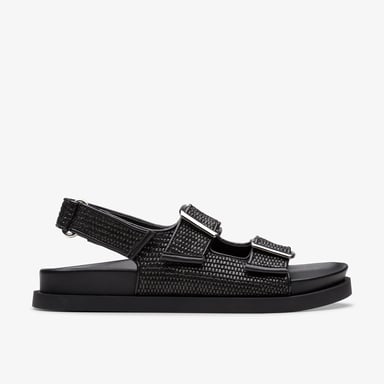 Jessamine Sol Black Sandals