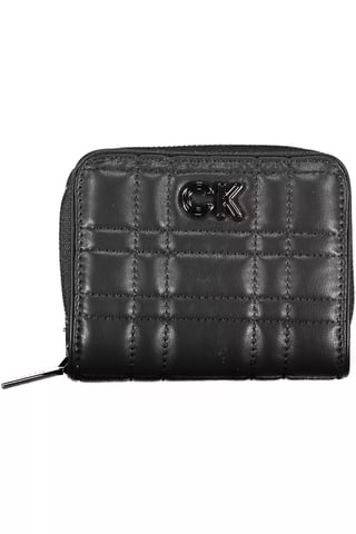 Quilted Wallet Black