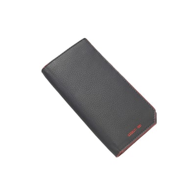 Cerruti 1881 Blue Calfskin Men Wallet