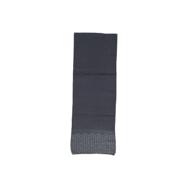Knit Scarf Geometric Detailing
