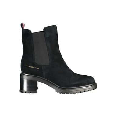 Fw0fw06449 Chelsea Boots Suede Block Heel