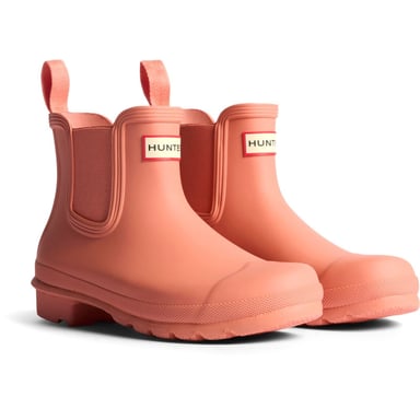 Hunter Original Chelsea Rubber Dames Terracotta Wellingtonlaarzen