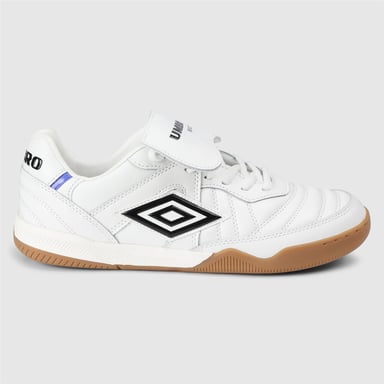 Umbro Speciali TR Leren Witte/Zwarte Sneakers
