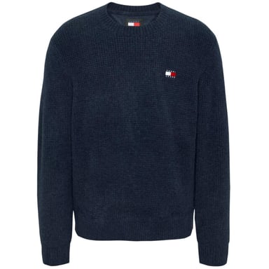 Tommy Jeans Sweaters Waffle Sweater Blue