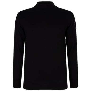 Presly & Sun Trui Jordan Mock Turtle Pullover Black