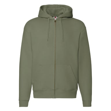 Fruit of the Loom Unisex Adult Premium Hooded Jacket (Classic Olive)