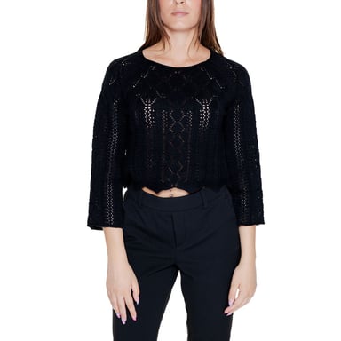 Cropped Knit Sweater 34 Sleeve Style
