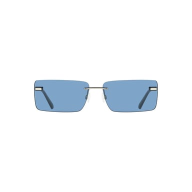 Rectangular Blue Sunglasses
