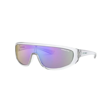 An4264 Shield Sunglasses Clearpurple
