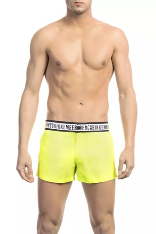 Neon Yellow Swim Shorts Bi22031