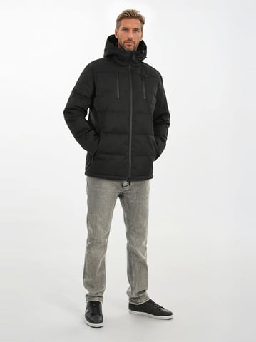 Arctic Seven Men’s Winter Quilted Jacket AS-455 – Durable Outdoor Coat With Hood & Weather Protection