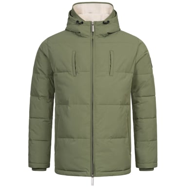 Alessandro Salvarini Men’s Winter Quilted Jacket AS-457 – 2in1 With Removable Teddy Fleece & Double Hood
