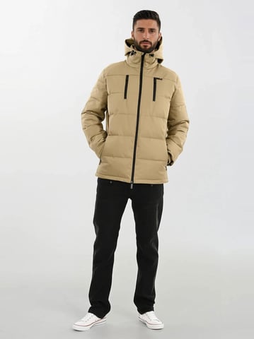 Arctic Seven Men’s Winter Quilted Jacket AS-455 – Durable Outdoor Coat With Hood & Weather Protection