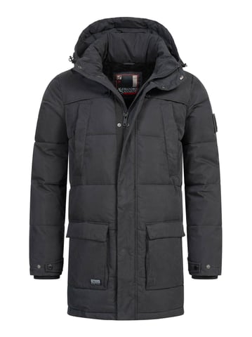 Alessandro Salvarini Men’s Winter Jacket AS-458 – Classic Parka With Fleece Lining & Detachable Hood