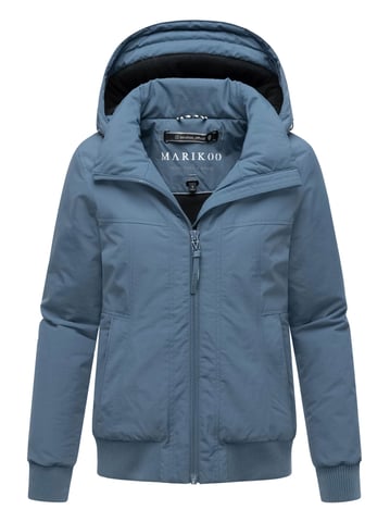 Marikoo women’s winter jacket Mooni 16 in bomber style with hood