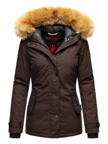 Navahoo Women’s Winter Jacket Laura – Warm, Stylish & With Detachable Faux Fur Collar