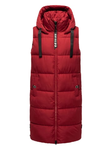 Navahoo women’s quilted vest Schnuffelchen – Long & Stylish with Hood