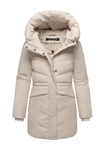Marikoo women’s winter jacket Delilah with fleece lining & adjustable waist
